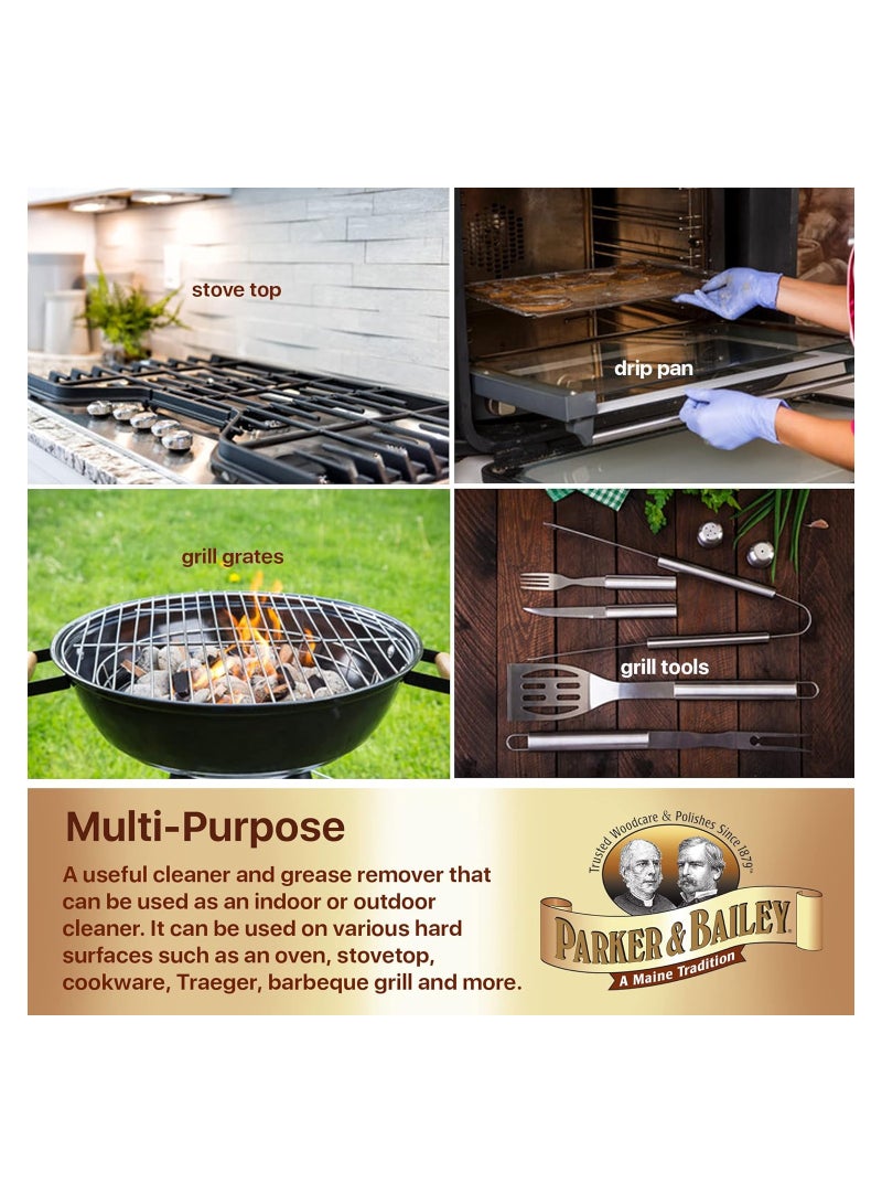 Parker & Bailey BBQ Grill Cleaner Degreaser 709 ML - Image 2