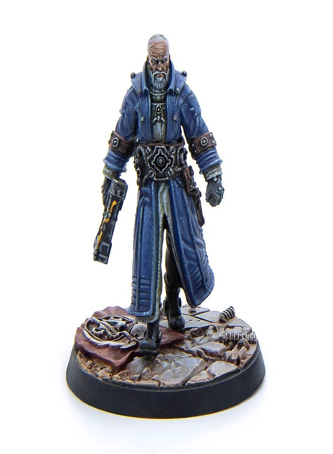 Modiphius Entertainment Ltd Fallout Wasteland Warfare: Brotherhood of Steel-Citadel Command - 5 Miniatures, 32mm Unpainted Figures, Captial Wave - Image 4