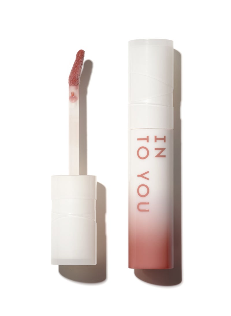 INTO YOU CC07 Soft Domain Red Lip Gloss - Hydrating & Luminous Lip Color for Everyday Elegance - Image 1