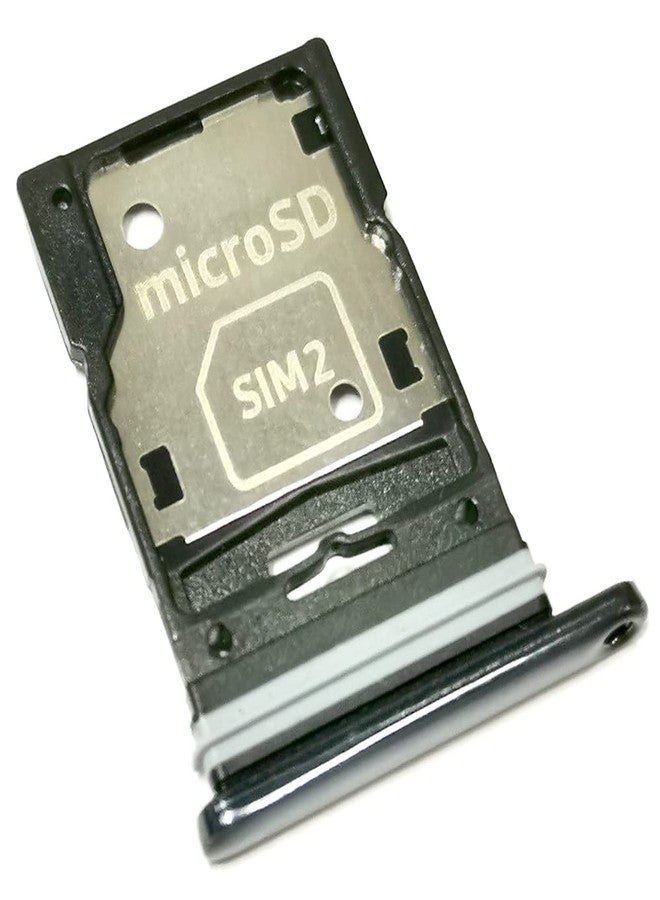 Bestdealing Galaxy A53 5G SIM Card Tray Dual Replacement A53 5G Sim Card Slot Holder for Samsung Galaxy A53 5G SM-A536U A536U1 A536E A536 A536W S536DL Sim Card Tray Repair Part with Opening Needle (Black) - Image 5