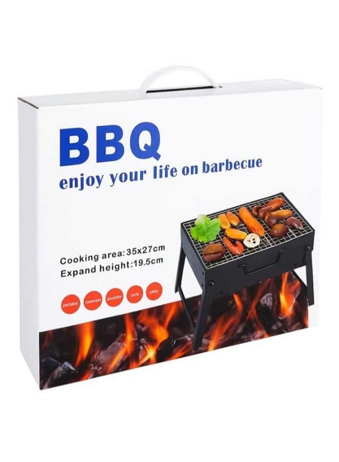 NO BRANDS PORTABLE CHARCOAL BBQ GRILL - Image 3