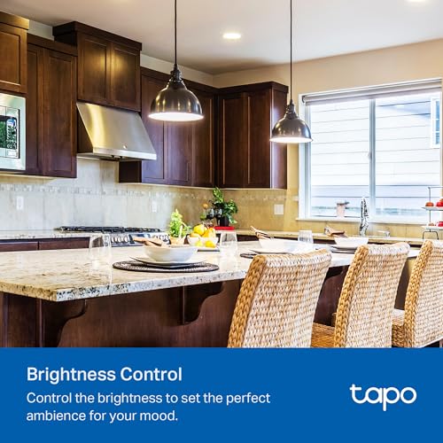tapo مفتاح ت dimmer الذكي TP-Link Tapo، قطب واحد، يتطلب سلك محايد، مفتاح ضوء Wi-Fi 2.4GHz متوافق مع Alexa و Google Home، معتمد من UL، لا يتطلب محور، أبيض، Tapo S500D (4-pack) - Image 3
