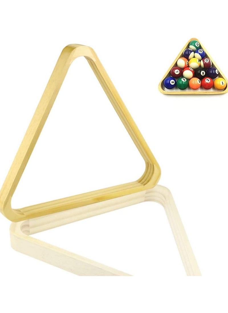 ULTIMAX Wooden Billiard Triangle Rack  - Image 1