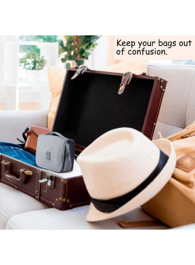 TRAVEL Foldable Hanging Travel Toiletry Bag,Waterproof Portable Travel Bags, Multifunction Travel Makeup Cosmetic Bag Organizer with Hanging Hook (Grey) - Image 4