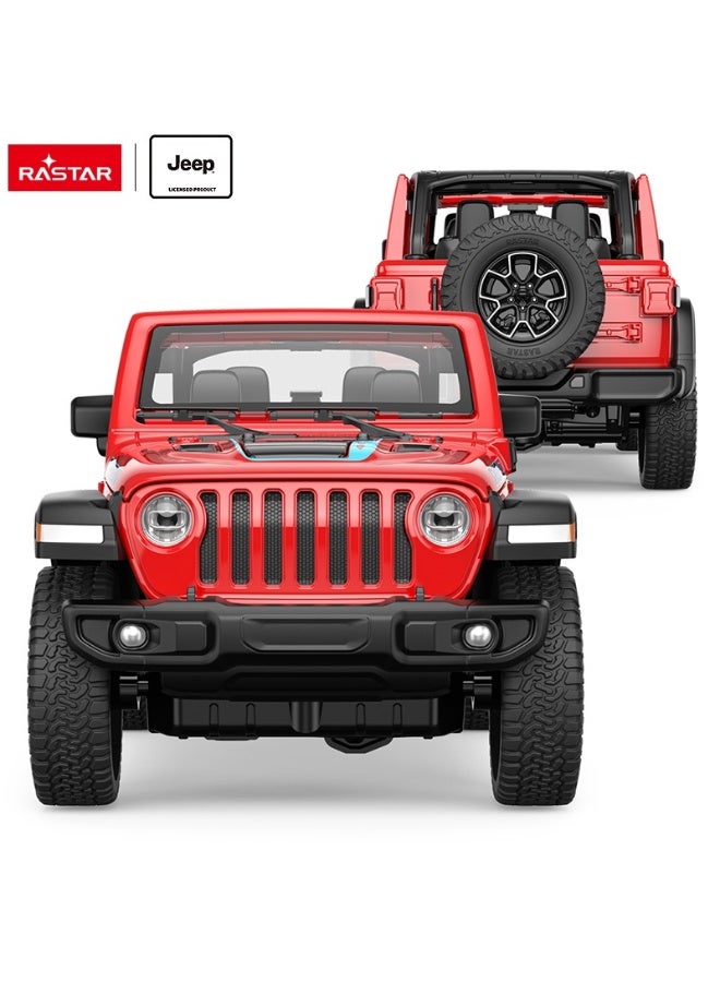 RASTAR 1:32 Scale Die-Cast Jeep Wrangler Rubicon 4xe Model Car, Officially Licensed Jeep Toy Car - Image 1
