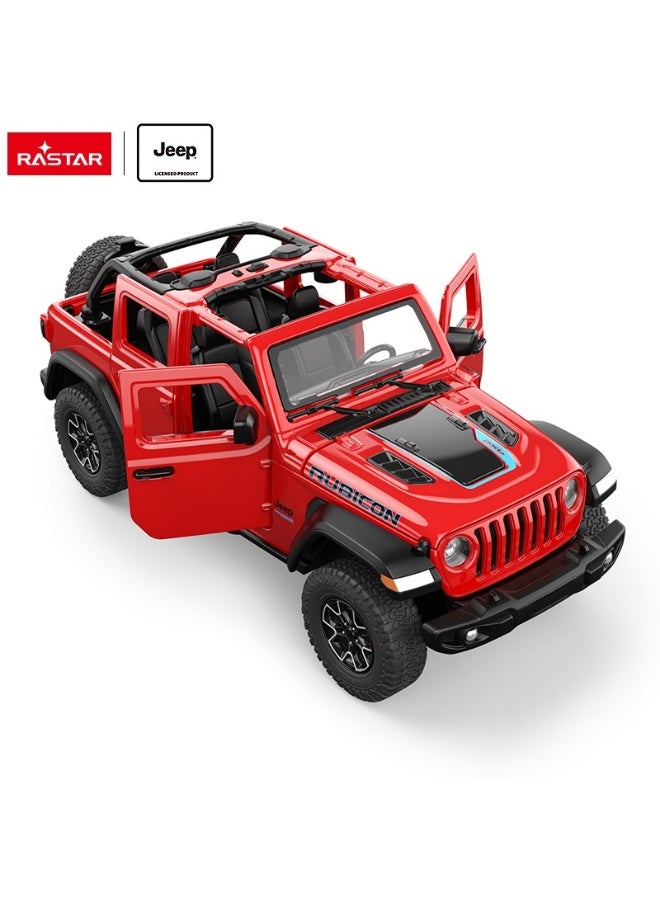 RASTAR 1:32 Scale Die-Cast Jeep Wrangler Rubicon 4xe Model Car, Officially Licensed Jeep Toy Car - Image 3