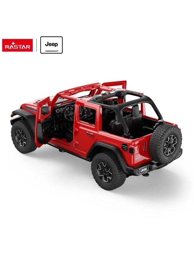RASTAR 1:32 Scale Die-Cast Jeep Wrangler Rubicon 4xe Model Car, Officially Licensed Jeep Toy Car - Image 4