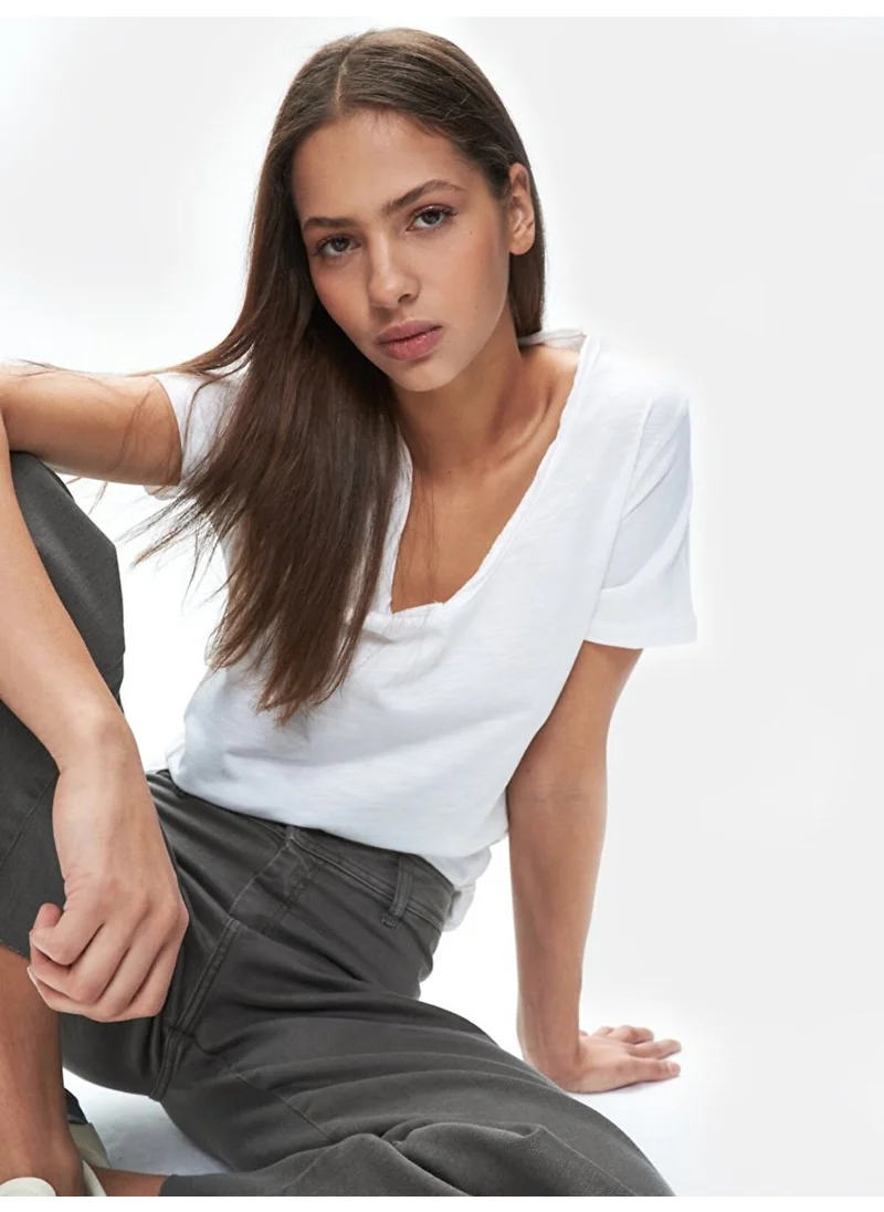 إل تي بي Danelle Wide Leg High Waist Jeans