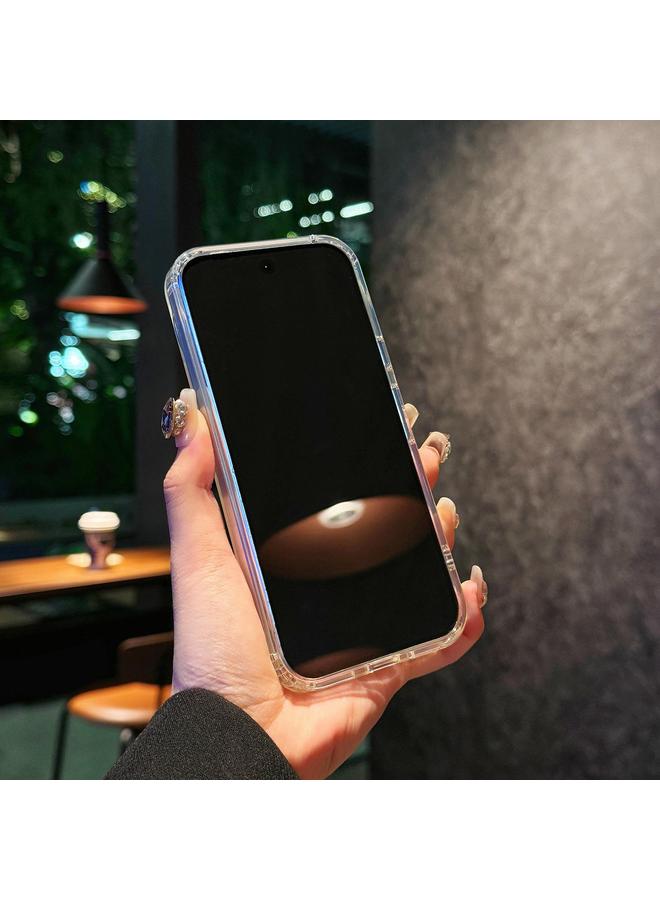 اس-توب جراب لهاتف Google Pixel 9 Pro XL بتصميم قلب ليزري شفاف مقاوم للصدمات من مادة TPU - Image 3