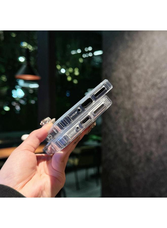 اس-توب جراب لهاتف Google Pixel 9 Pro XL بتصميم قلب ليزري شفاف مقاوم للصدمات من مادة TPU - Image 5