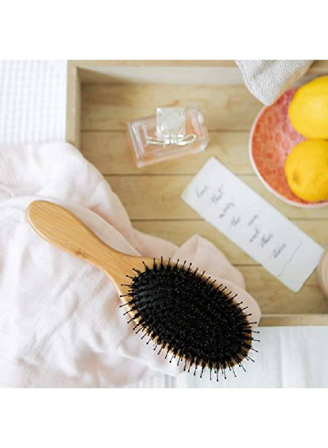 Belula Boar Bristle Hair Brush Hair Brushes For Women & Mens Hair Brush Detangler Brush Hairbrush Detangling Brush For Long Curly Or Any Type Of Hair. - Image 4