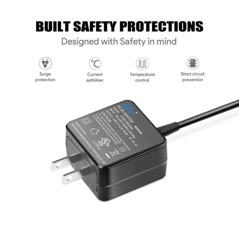 KFD [UL LISTED]KFD 9V AC Adapter Power Charger For BOSS/ROLAND PSB-1U PSB1U; BOSS Roland GT-10 GT-10B BCB-60 Multi-Effects Guitar, Bass Effect Pedal Board,Zoom Guitar Multi Effects Pedal Power Supply Cord - Image 3