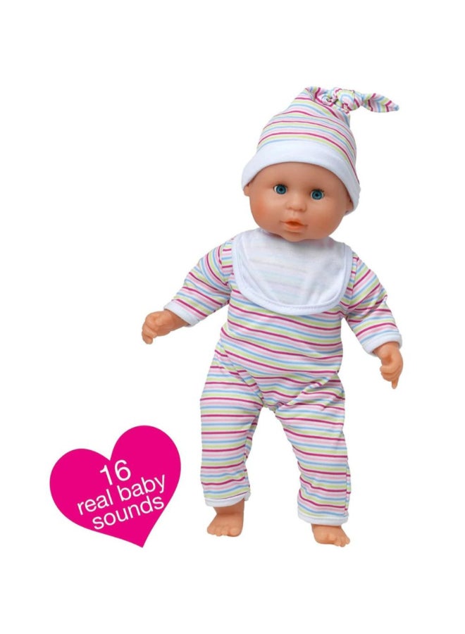 دولز وورلد دمية بادي ناعمة بيبي بابيل متعددة الألوان 38 سم PKN78350 - Image 1