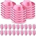 Unittype 18 Sets Cowboy Hats and Bandanas Bulk Kids Western Cowboy Costume Accessories Kids Party Supplies Pink - Image 2