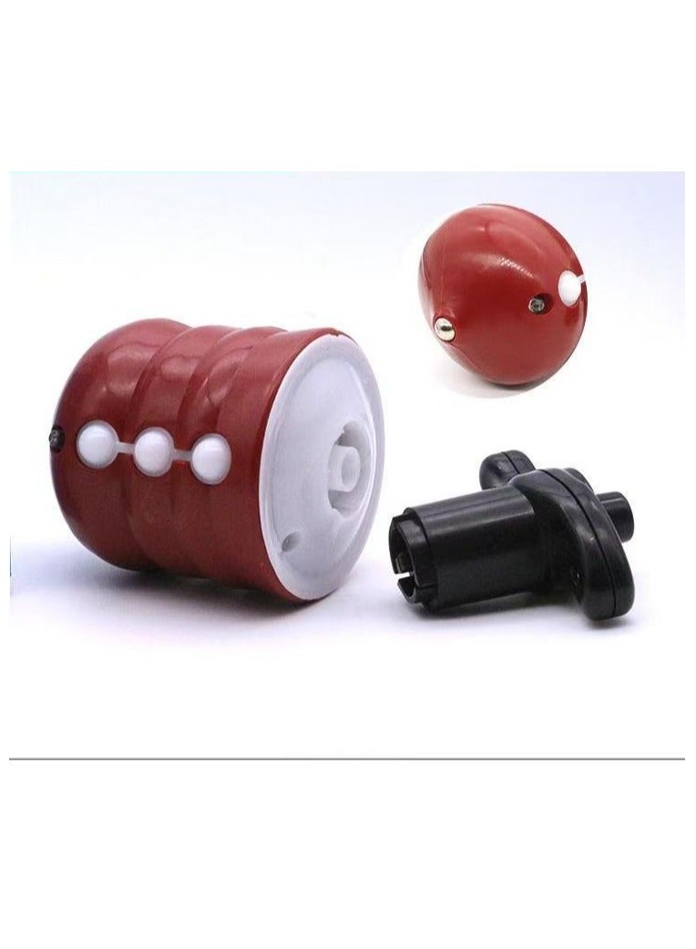 Upgraded Wooden-Style Spinning Top Toy for Boys | Colorful LED Lights & Music | Electric Balance Gyro | Rotating Flashing Top for Kids & Adults | Durable ABS Material | 72 Light Variations & Dynamic Sound - Image 5