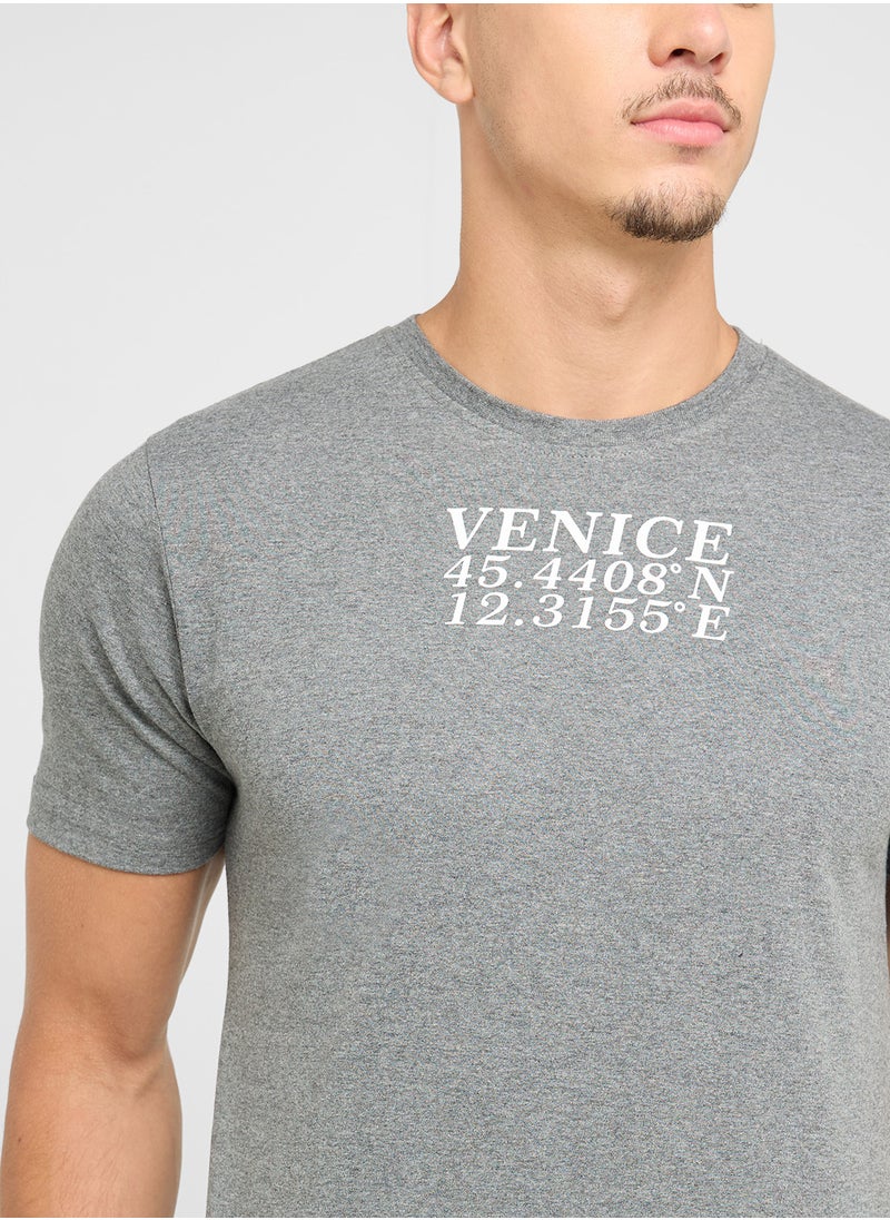 Seventy Five Basics Printed T-Shirt  - Image 3