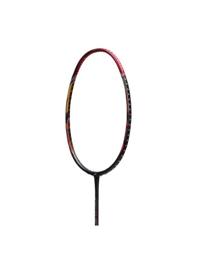 Hundred Hundred Atomic X 38 CTRL Carbon Fibre Strung Badminton Racket with Full Racket Cover for Intermediate Players (72g, Max Tension - 32LBS) (Charcoal/Red) - Premium Badminton Racquets for Performance, Durability and Everyday Use - Image 2