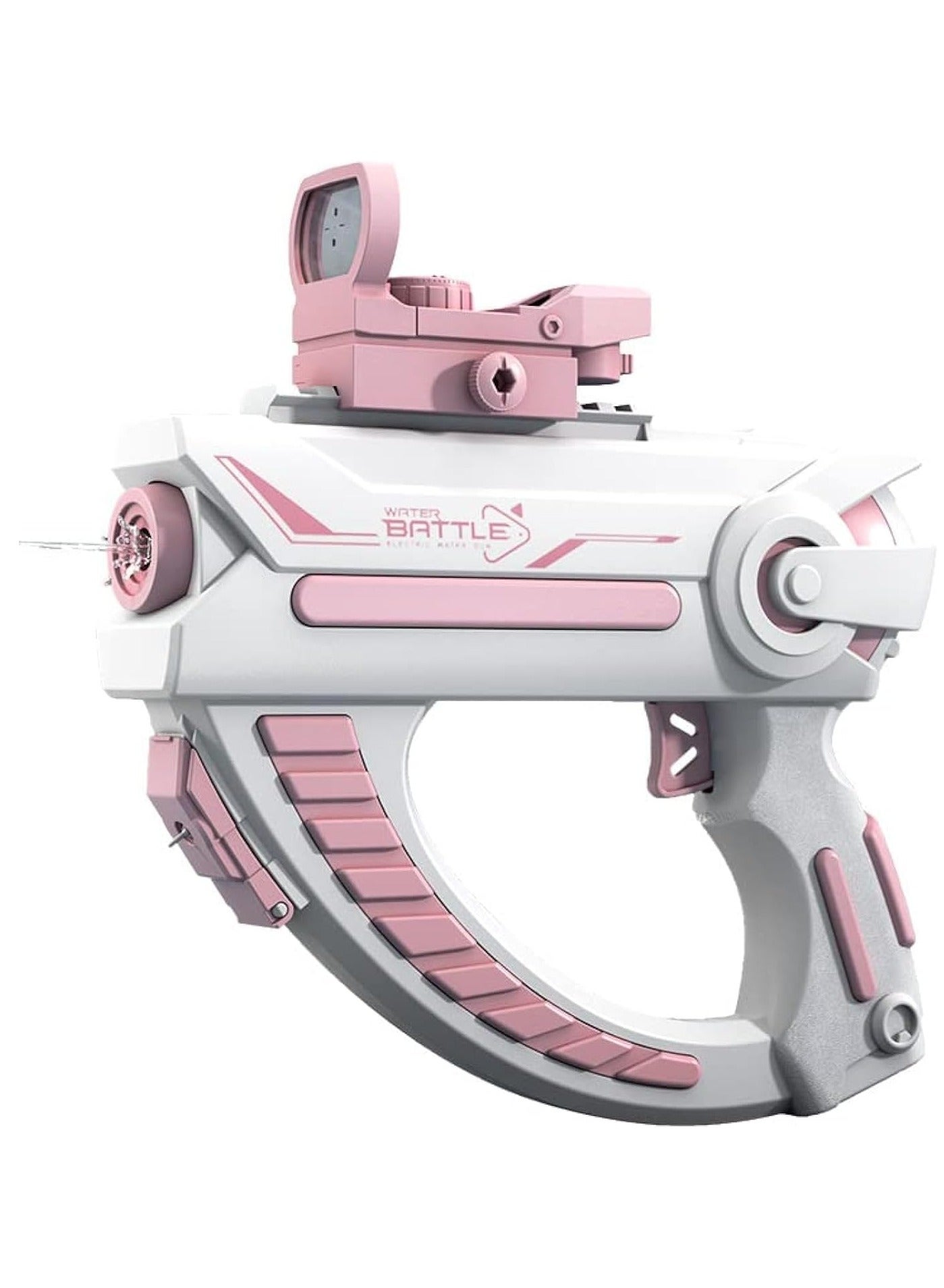 Electric Water Gun, Squirt Guns with Large Capacity Battery, 140CC Automatic Water Soaker Water Blasters Up to 30 FT Range, Toy Gun for Kids & Adults Suit Outdoor Activity