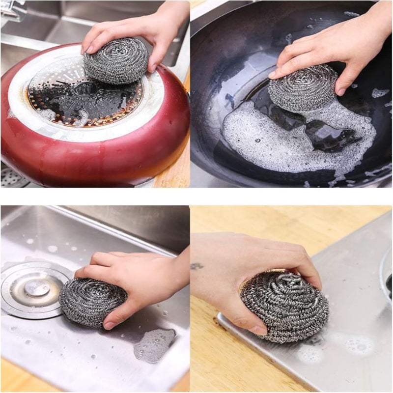 Wire Ball, Household Large Cleaning Ball Kitchen Dishwasher - Image 2