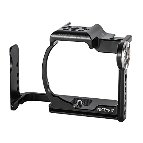 NICEYRIG A7IV A7RIV A7RV A7V Easy Access Camera Cage Applicable for Sony Alpha 7 IV 7 V 7R IV 7R V 505 - Image 1