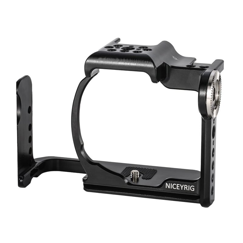 NICEYRIG A7IV A7RIV A7RV A7V Easy Access Camera Cage Applicable for Sony Alpha 7 IV 7 V 7R IV 7R V 505 - Image 2