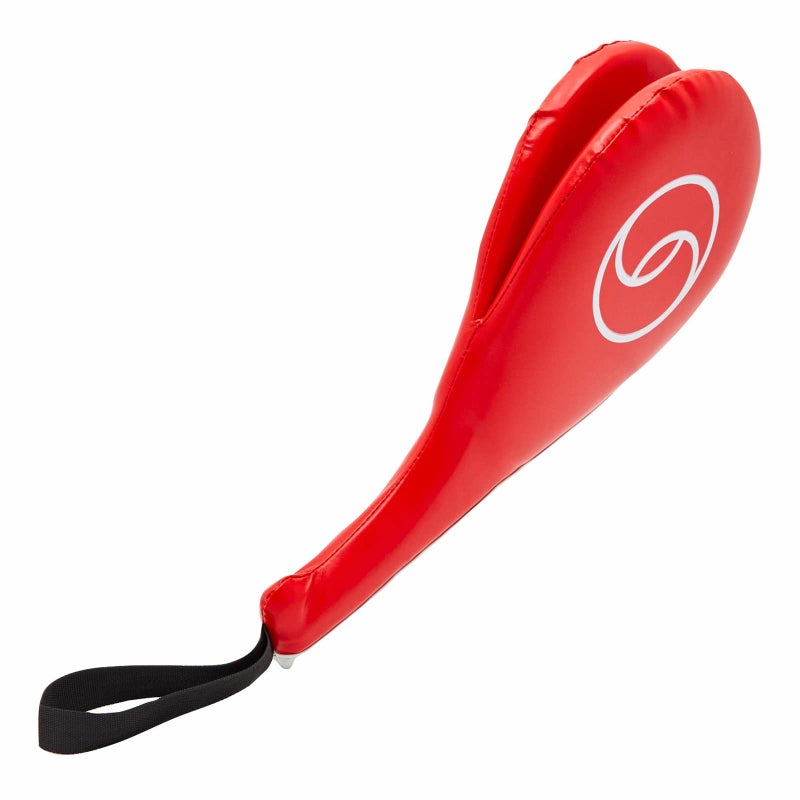 Juvale وسادات كيك تايكوندو من جوفالي، معدات تدريب فنون القتال، وسادات هدف الضرب للكيك بوكسينغ، معدات المبارزة TKD (أحمر، 15 × 2.5 × 7.5 بوصة) - عبوة من 2 - Image 4