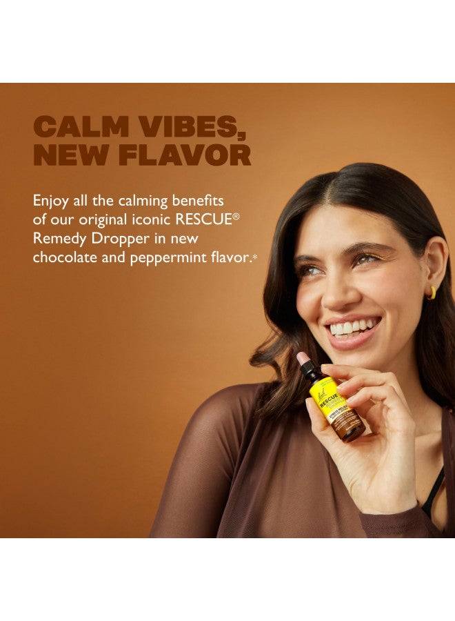 RESCUE Bach RESCUE Remedy- Chocolate Peppermint Flavor- Stress Relief- Homeopathic- Flower Essences- 20mL  - Image 4