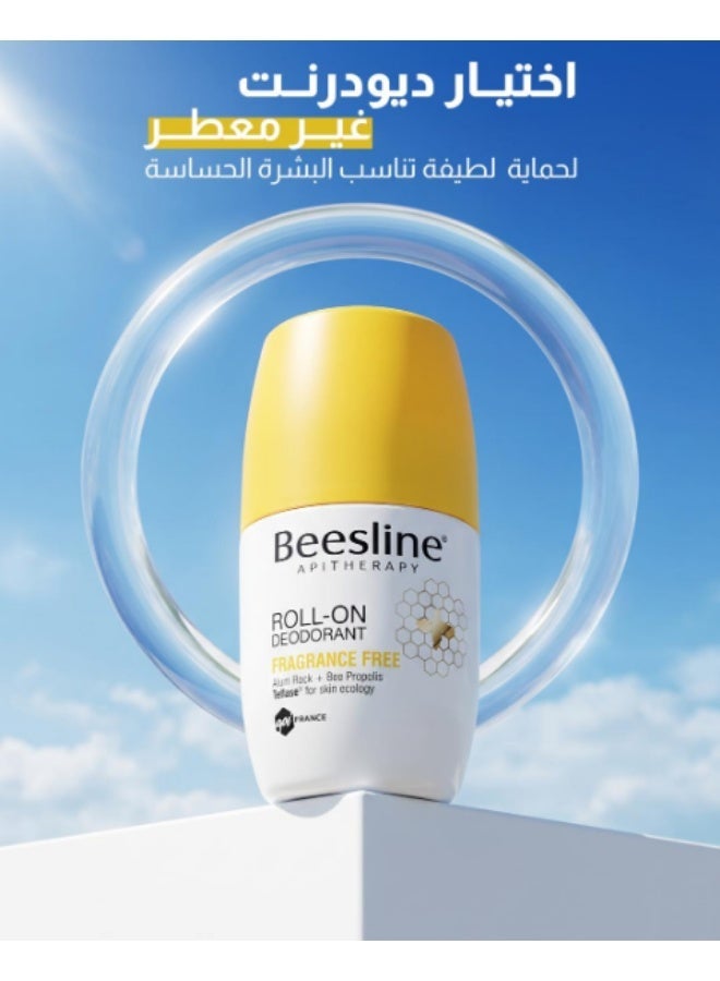 Beesline Apitherapy Beesline Roll-On Deodorant Fragrance Free 50ml - Image 5