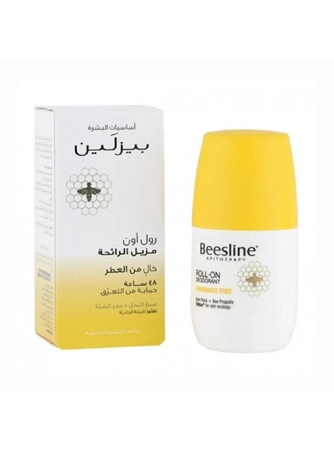 Beesline Apitherapy Beesline Roll-On Deodorant Fragrance Free 50ml - Image 2