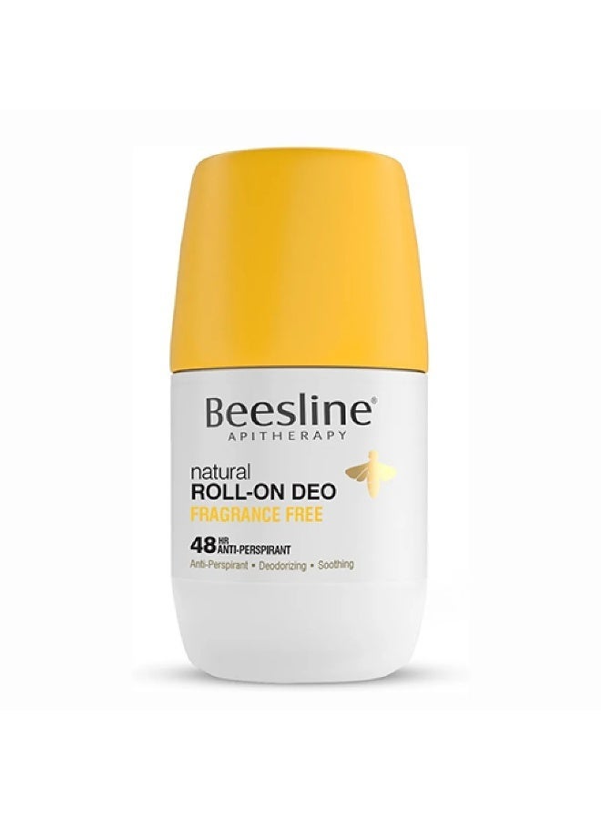 Beesline Apitherapy Beesline Roll-On Deodorant Fragrance Free 50ml - Image 3
