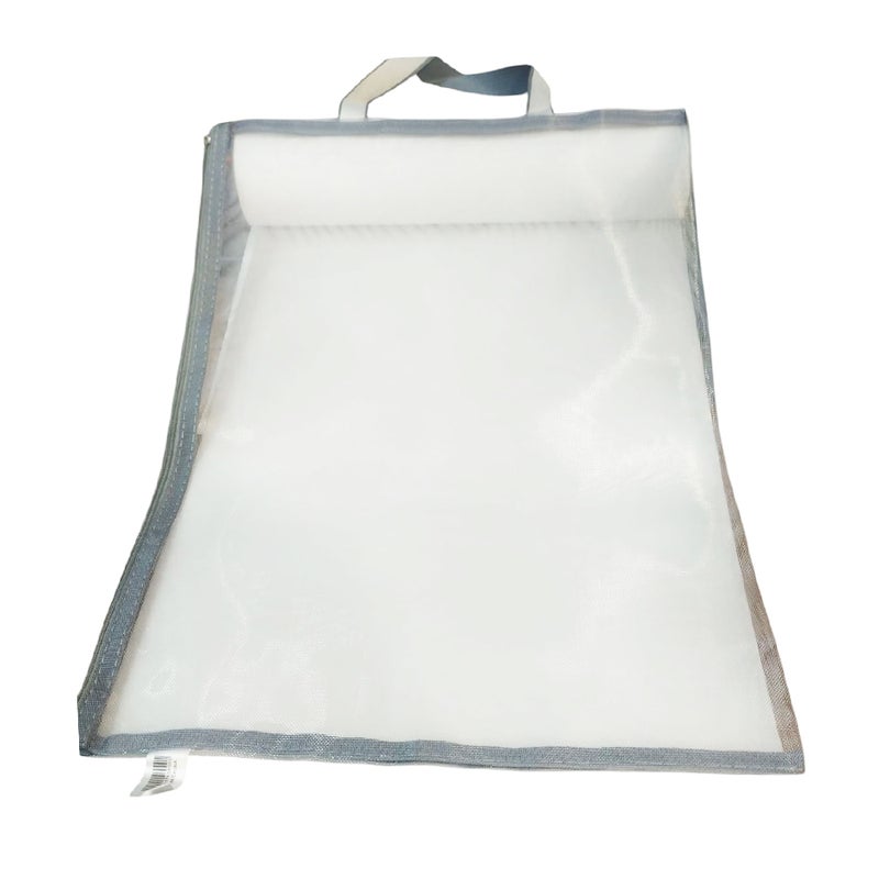 Simba Transparent Plastic Document Bag with Handle A4