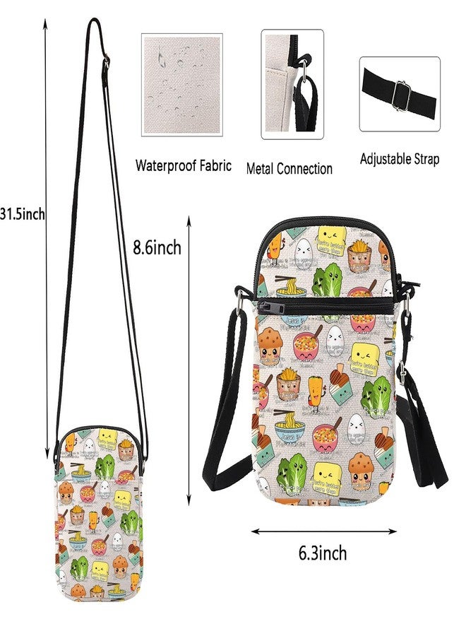 WUSUANED Funny Adhd Crossbody Bag Mental Health Gift Neurodiverse Gift - Image 4