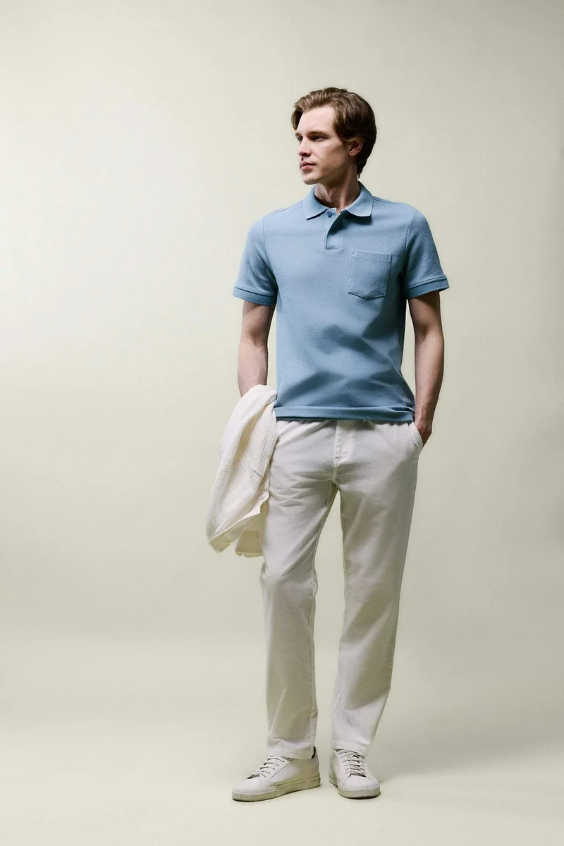 ديفاكتو Regular Fit Short Sleeves Polo T-Shirt