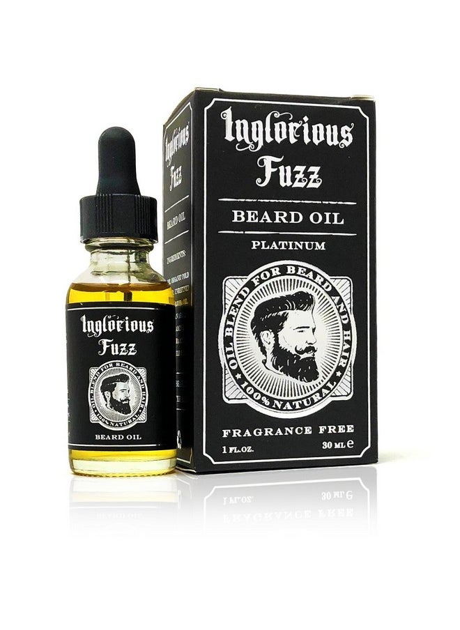Inglorious Fuzz Beard Oil (Platinum)  - Image 1