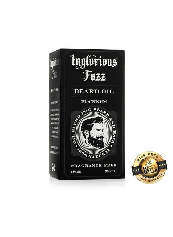 Inglorious Fuzz Beard Oil (Platinum)  - Image 3