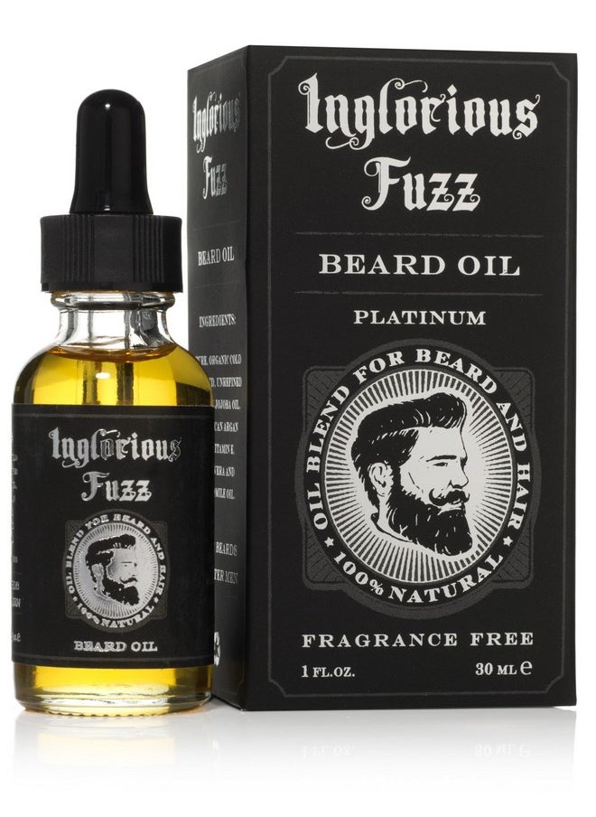 Inglorious Fuzz Beard Oil (Platinum)  - Image 4
