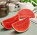 Skyseen 3 PCS Artificial Lifelike Simulation Green Red Watermelons Slices Fake Fruit Home Kitchen Cabinet Decoration - Image 2