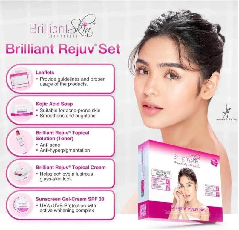 Brilliant Skin Rejuvenating Facial Set Clear - Image 4