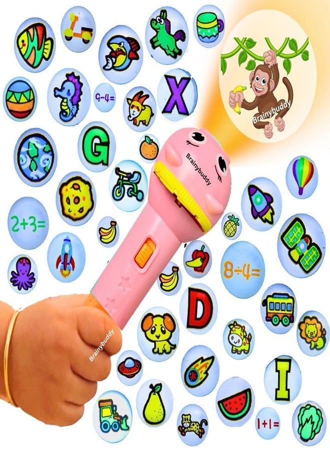 ATOOZED Kids Slide Projector Torch for Bedtime | Fun Storytelling Flashlight with Interchangeable Slides | Safe ABS Material | Easy to Use | Night Light & Sleep Aid for Children - Image 5