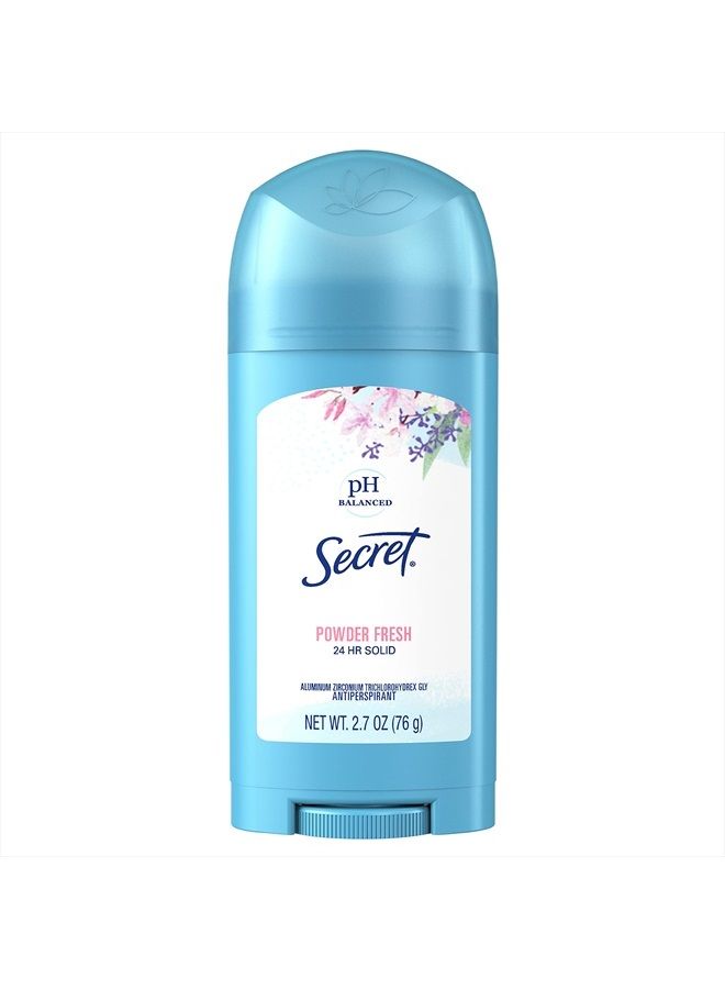 Secret Powder Fresh Invisible Solid Antiperspirant Deodorant 2.7 oz (Pack of 6) - Image 1
