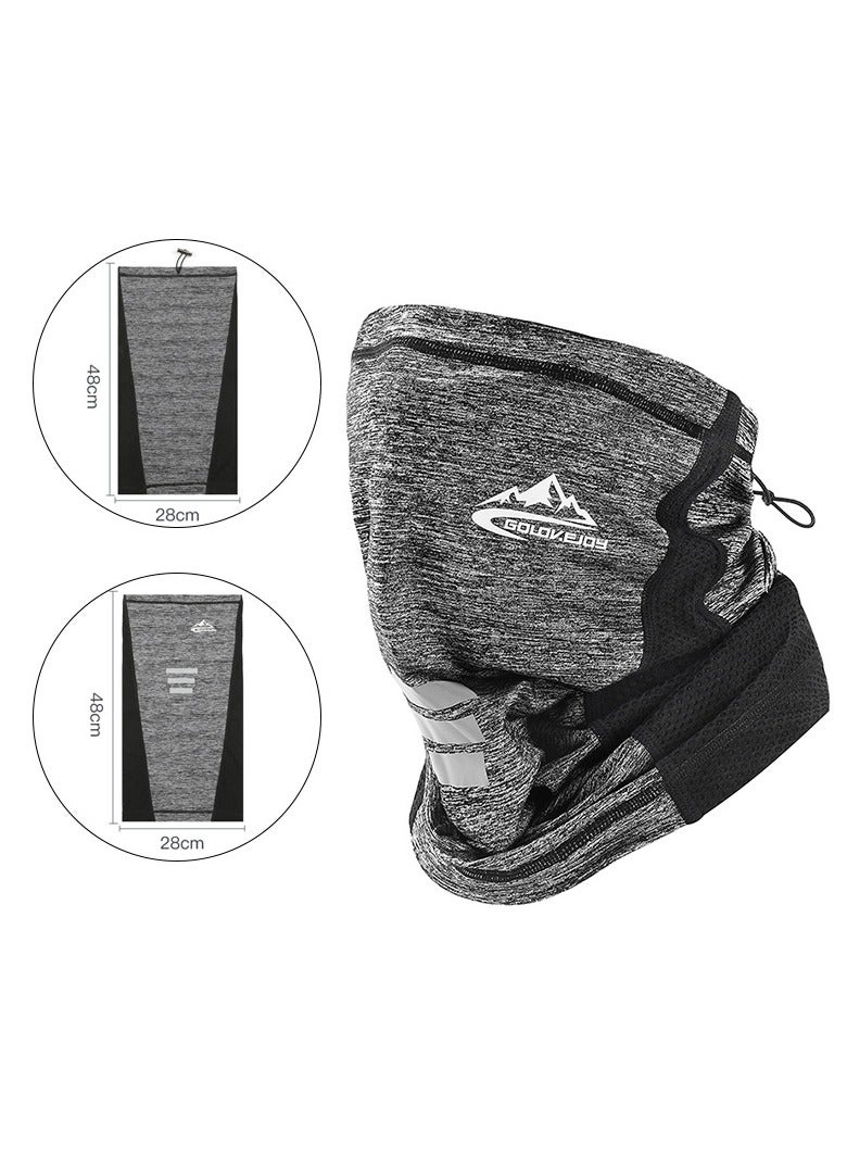 Golovejoy Magic Turban Breathable Face Towel Neck Safety Mask 48 x 28 x 1cm - Image 2