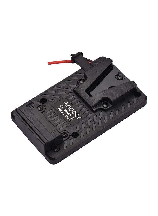 ANDOER V-lock Battery Back Pack Plate Adapter Replacement for Sony V-Mount Battery  - Image 1