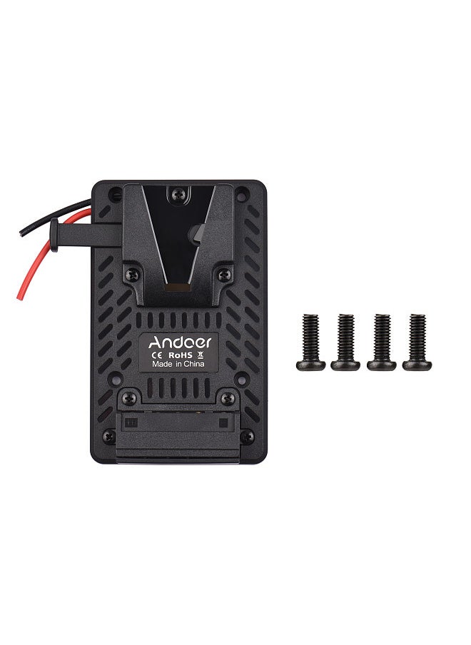 ANDOER V-lock Battery Back Pack Plate Adapter Replacement for Sony V-Mount Battery  - Image 5