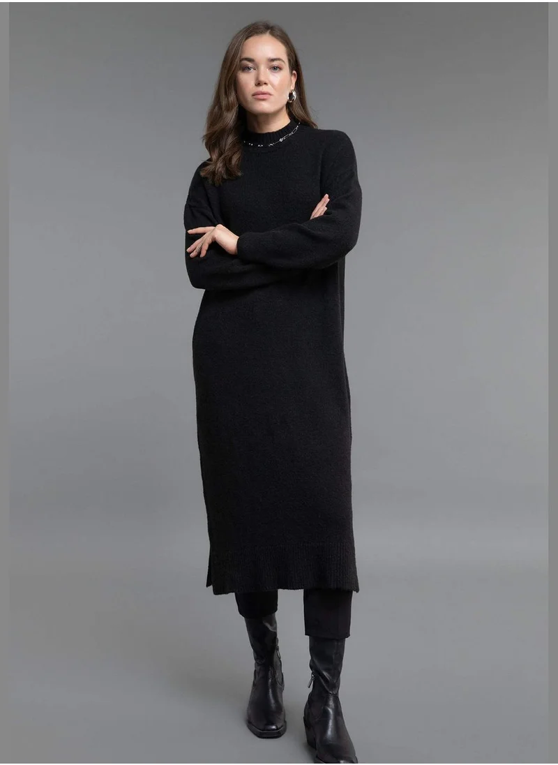 DeFacto Relax Fit Midi Knitted Tunic
