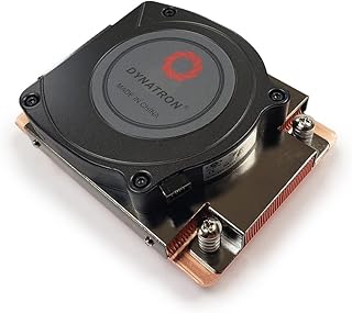 Dynatron A42 Copper with Skived Fin Heatsink and Side Blower for AMD AM4/AM5 Socket - Image 1