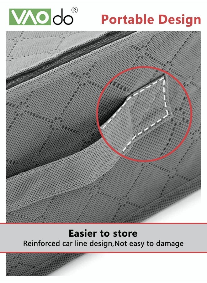 VAOdo Non-woven Clothing Cover Storage Compartmentalized Stacked and Organized Large-capacity Under-bed Storage Box  - Image 5