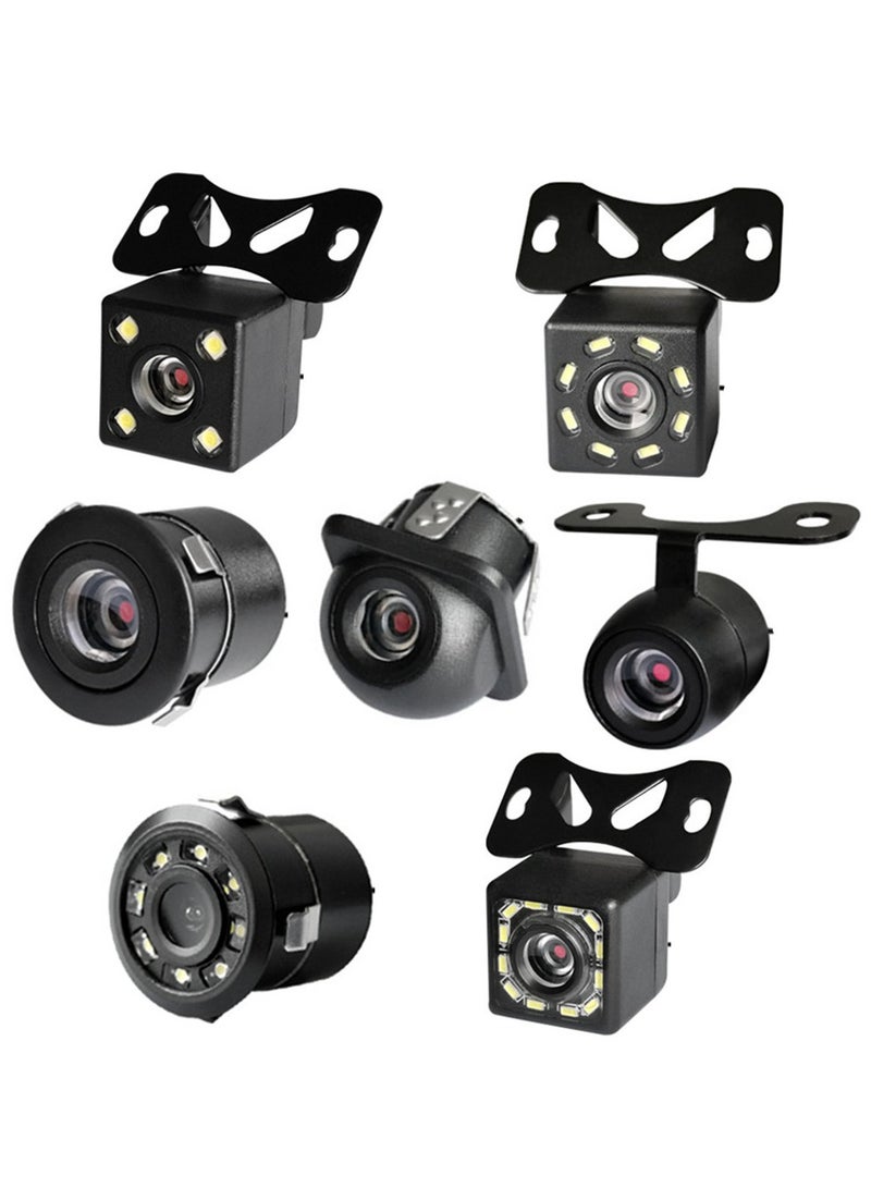 AROAQ Car Backup Camera, Ip68 Waterproof Great Night Vision, Hd Reversing Camera With Light, Reverse Auto Back Up Car Camera For All Vehicles, (12 lights) Black  - Image 2