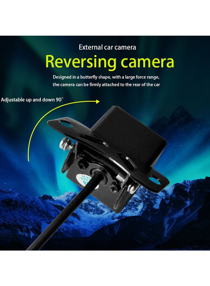 AROAQ Car Backup Camera, Ip68 Waterproof Great Night Vision, Hd Reversing Camera With Light, Reverse Auto Back Up Car Camera For All Vehicles, (12 lights) Black  - Image 4