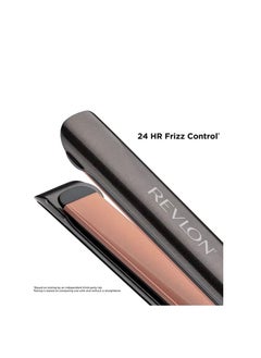 Revlon Copper Smooth Salon Straight Collection Hair Styler Black 125mm  - Image 5