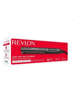 Revlon Copper Smooth Salon Straight Collection Hair Styler Black 125mm  - Image 2